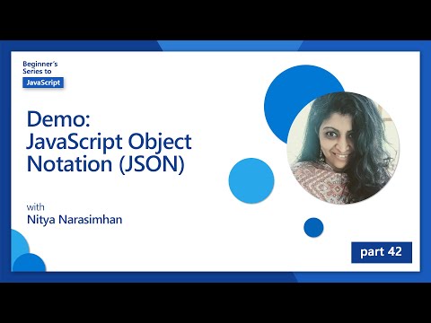 Demo: JavaScript Object Notation (JSON) [42 of 51] | Beginner's Series to JavaScript