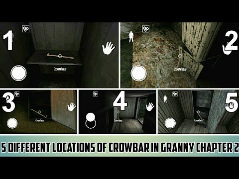 5 Crowbar Locations In Granny Chapter Two Youtube