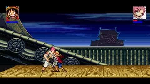 Natsu VS Luffy Java 2D Beat