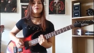 Yngwie Malmsteen - Arpeggios From Hell (Guitar cover)| Juliana Wilson