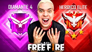 ASI LLEGUE A HEROICO ¨ELITE¨ POR PRIMERA VEZ EN LA HISTORIA DE FREE FIRE 🔥 EPICO 🔥