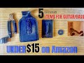 5 (and a half) Items UNDER $15 for GUITAR/BASS Players - CHEAP Gear