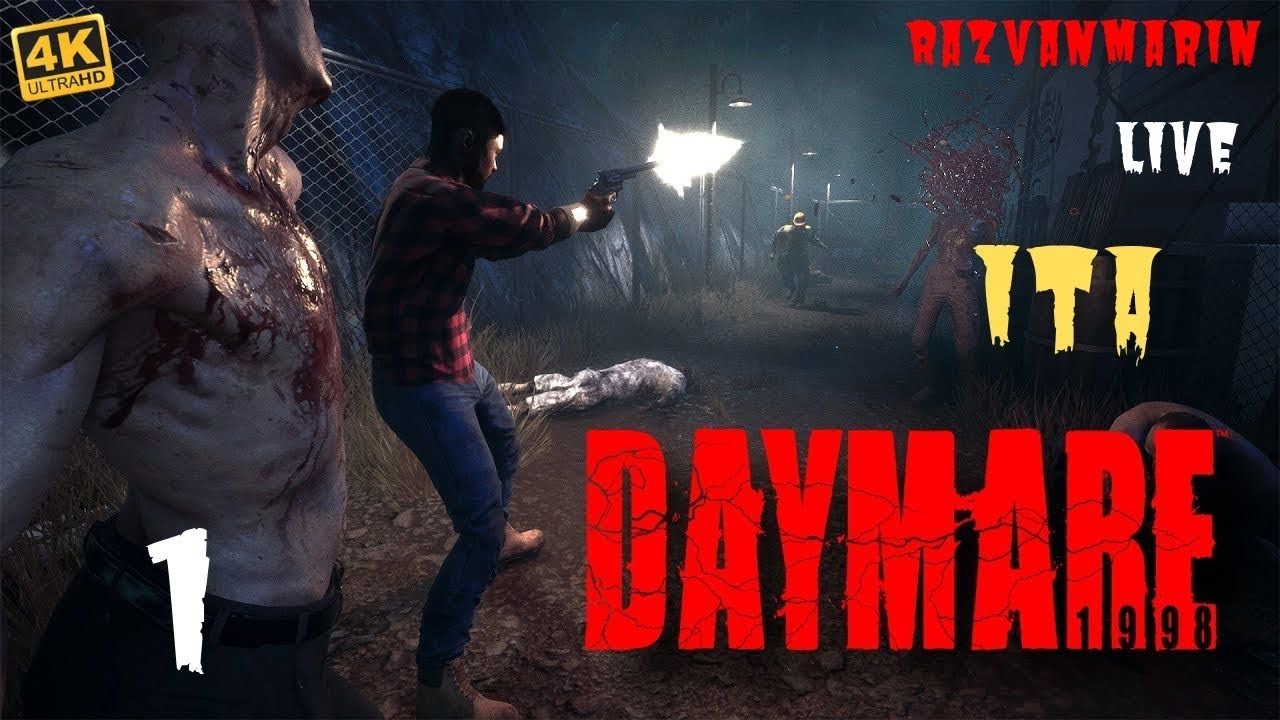 Daymare: 1998.Gameplay ITA Ep1 Walkthrough (No Commentary) 4K 60fps LIVE