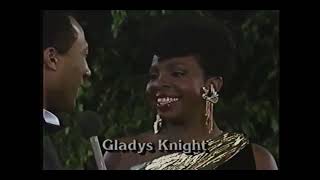 Gladys Knight @ American Music Awards (1989) Interview