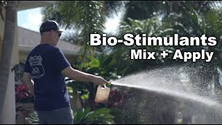 How To Mix and Apply BioStimulants with a Hose End Sprayer