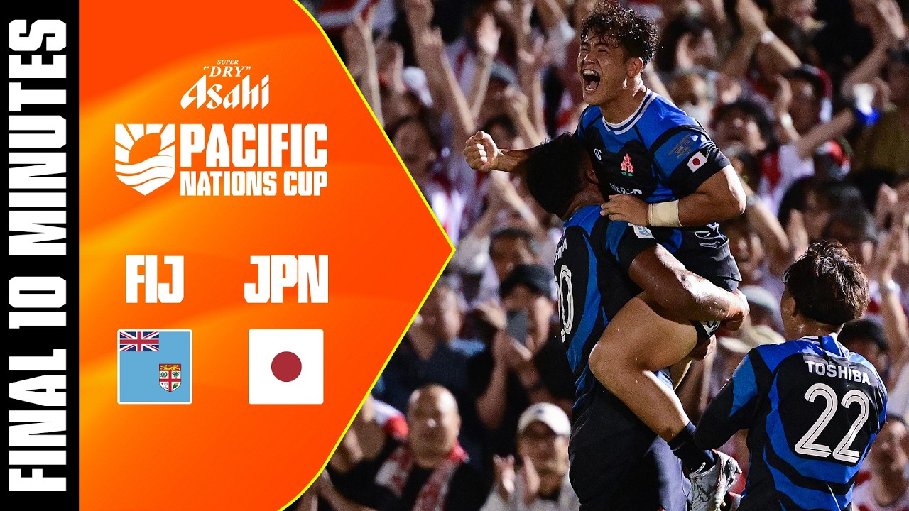HISTORIC ENDING in Osaka 🔥 | Dramatic Final Minutes | Fiji v Japan | Asahi Pacific Nations Cup