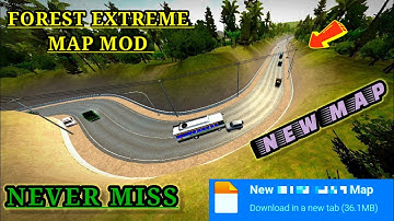 Map Mod Bussid 3.7 - Forest Extreme Map Mod For Bus Simulator Indonesia।।Bussid Mod Map।।Bussid