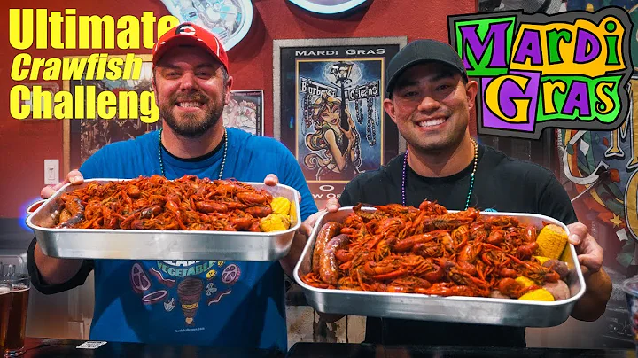 THE ULTIMATE CRAWFISH CHALLENGE | 10 POUNDS OF COM...