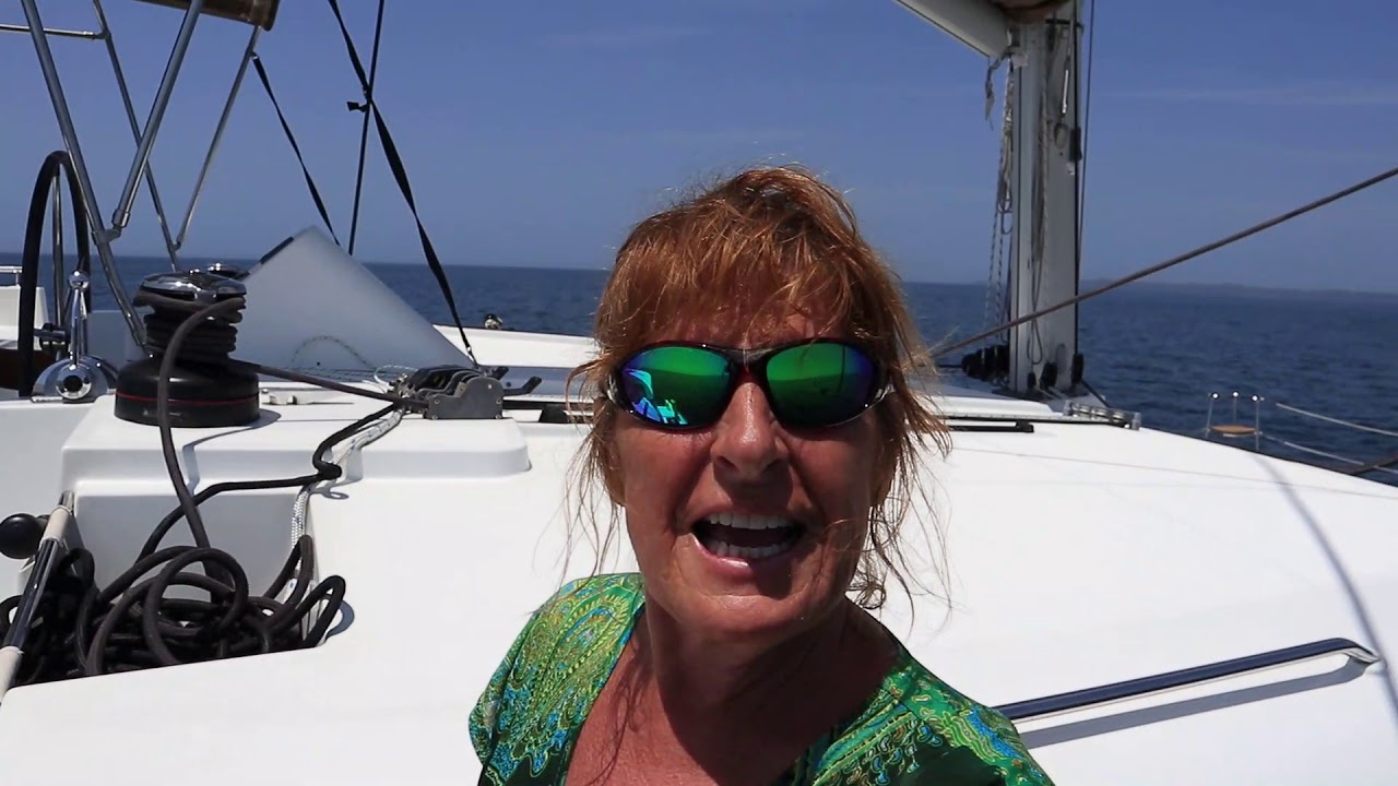 Episode #112   Our anchor gets stuck and bends.