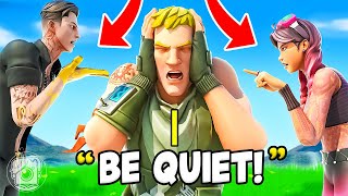 MIDSUMMER MIDAS &amp; BEACH JULES VOICE TROLLING in FORTNITE?!