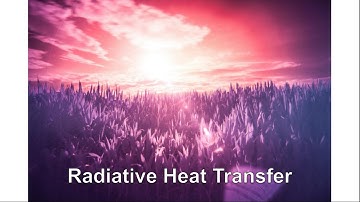 Radiative heat transfer course