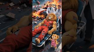 Dad Was Crashed Before Finish Line, Lion Baby Exposed The Cheater