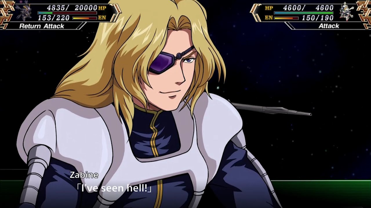 Super Robot Wars V (ENG) - The Third Earth & Zabine (Crossbone Gundam X ...