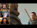 Let's Players Reaction To Atreus His True Name | God Of War (PS4)