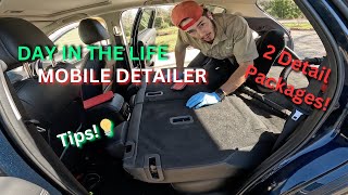 What Is It Like Being A Mobile Detailer?? | Day In The Life As A Mobile Detailer | Advice And Tips!!