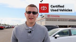 Advantages of Buying a Toyota Certified Used Vehicle (TCUV) | Downeast Toyota