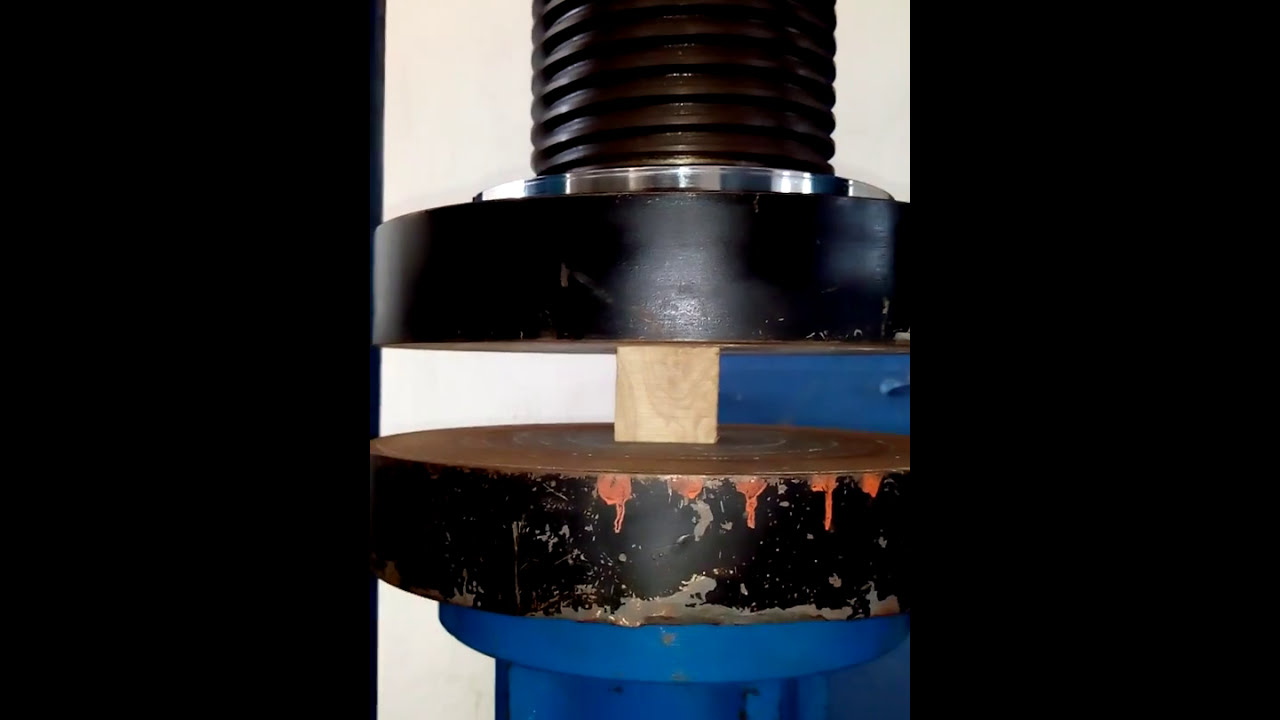 Compressive Test Of Wooden Block With Explanation Compressive Compressive Test Of Wooden Block With Explanation Compressive