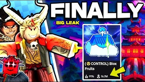 Blox Fruit Devs Leaked The Control Rework Update (Roblox)