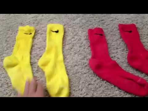 dying nike socks