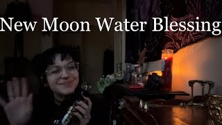 New Moon Water Blessing by The Stitching Witch 233 views 11 months ago 2 minutes, 31 seconds