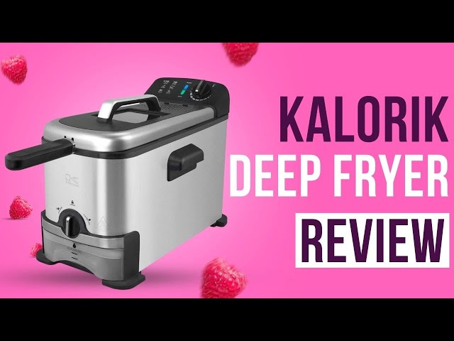 Kalorik 3 Liter Deep Fryer with Timer & Reviews