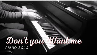 Jef Neve - Don&#39;t You Want Me (piano cover)