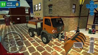 Ski Resort Driving Simulator #13 - New SNOW PLOW Vehicle Unlocked Android GamePlay FHD screenshot 5
