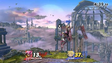 smash captain falcon vs cloud