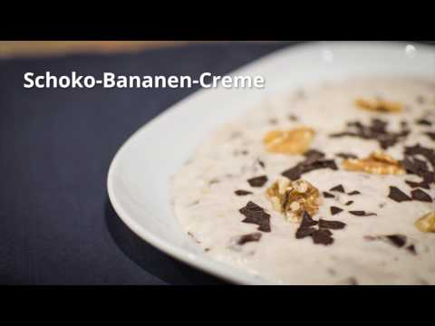 Video: Wie Man Eine Zarte Bananen-Schoko-Creme Macht