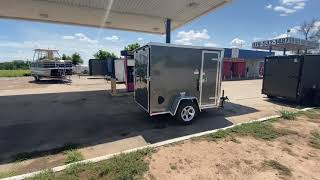 5x8 Cargo Craft Enclosed Trailer