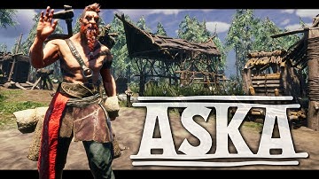 Getting Started in ASKA - A Survival Base Building Colony Sim! (Ep.1)