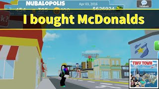 McDonalds is in Tiny Town Tycoon!?