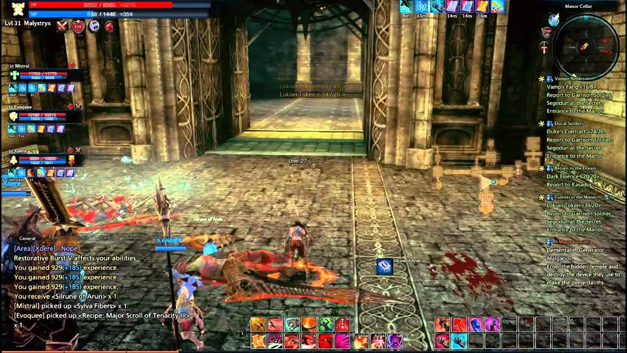 Malgarios, Sinestral Manor Final Boss