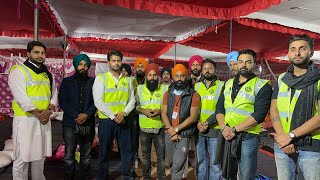 KhalsaAid Sheter Home for farmers protest , proud to b part of Khalsa Aid India Mankirt Aulakh