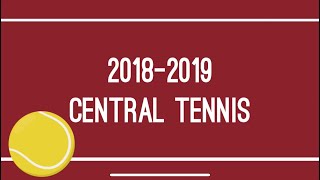 2018 2019 Central Tennis Slideshow