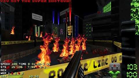Doom II Auger;Zenith (RC2) Map 13 UV Max in 4:28