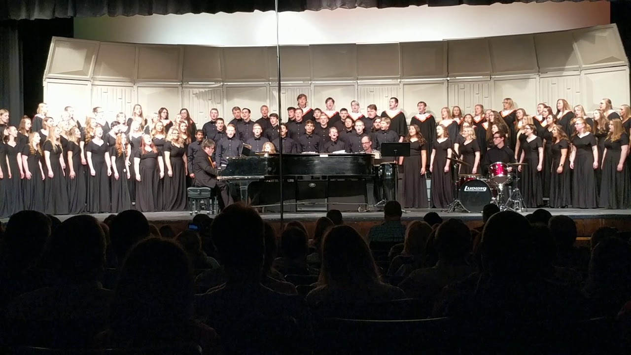 Escanaba High School Chorus and Chorale 2018 Lean On Me YouTube