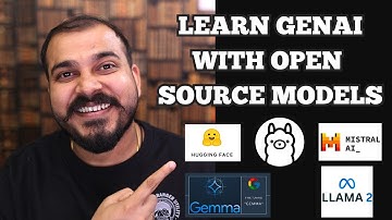 Can We Learn Generative AI With Open Source Models- All Alternatives To Open AI Paid API