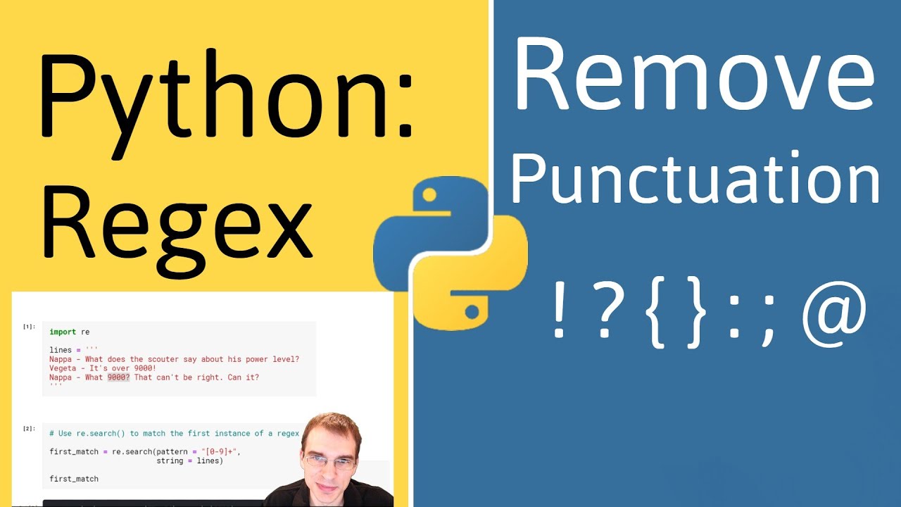 Python Regex Punctuation