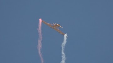 Eric Tucker J-3 Cub Deadstick Aerobatics - Planes of Fame 2019 - Saturday