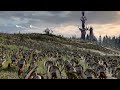 Battle at Doom Gate (GREENSKINS vs DARK ELVES) Total War WARHAMMER 2 Cinematic