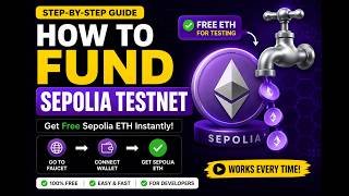 How to Fund Sepolia Testnet for FREE | Ethereum Testnet Faucet Tutorial