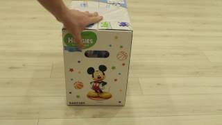 Распаковка подгузников Huggies Ultra Comfort 4 Disney Box из Rozetka.com.ua