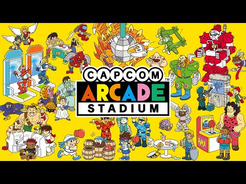 Capcom Arcade Stadium - Launch Trailer