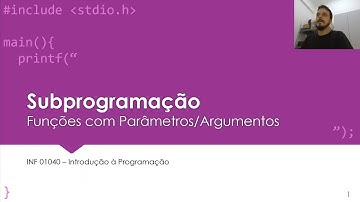 Aula 11 - Funções com Parâmetros/Argumentos