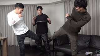 筋断裂中の朝倉海に2人がかりでなら勝てる