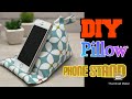 DIY Pillow Phone Stand Easy Phone Holder Rice Bag /by leah