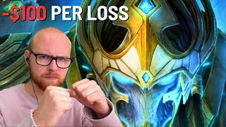 I Played vs World's #1 Protoss And Gave Him $100 For Every Win