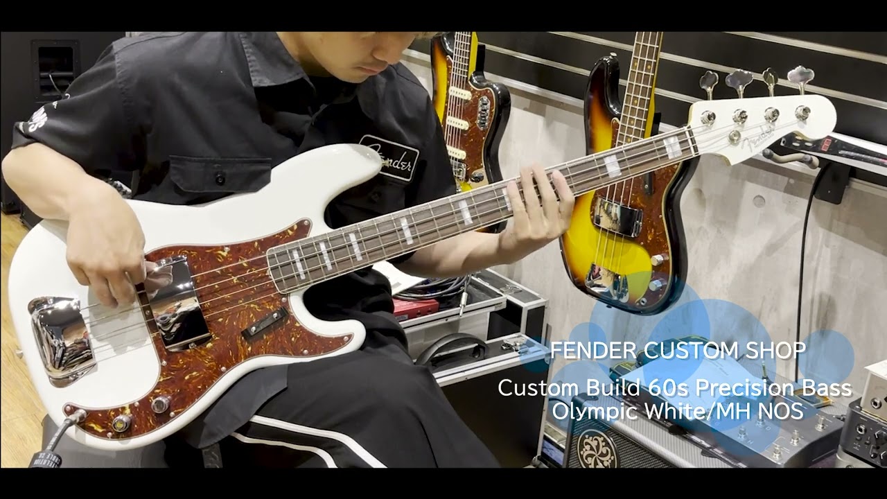 Fende Custom Shop | Custom Build 60s Precision Bass Olympic