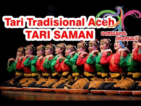 Wonderful INDONESIA  Tari Tradisional  Banda Aceh Tari SAMAN YouTube